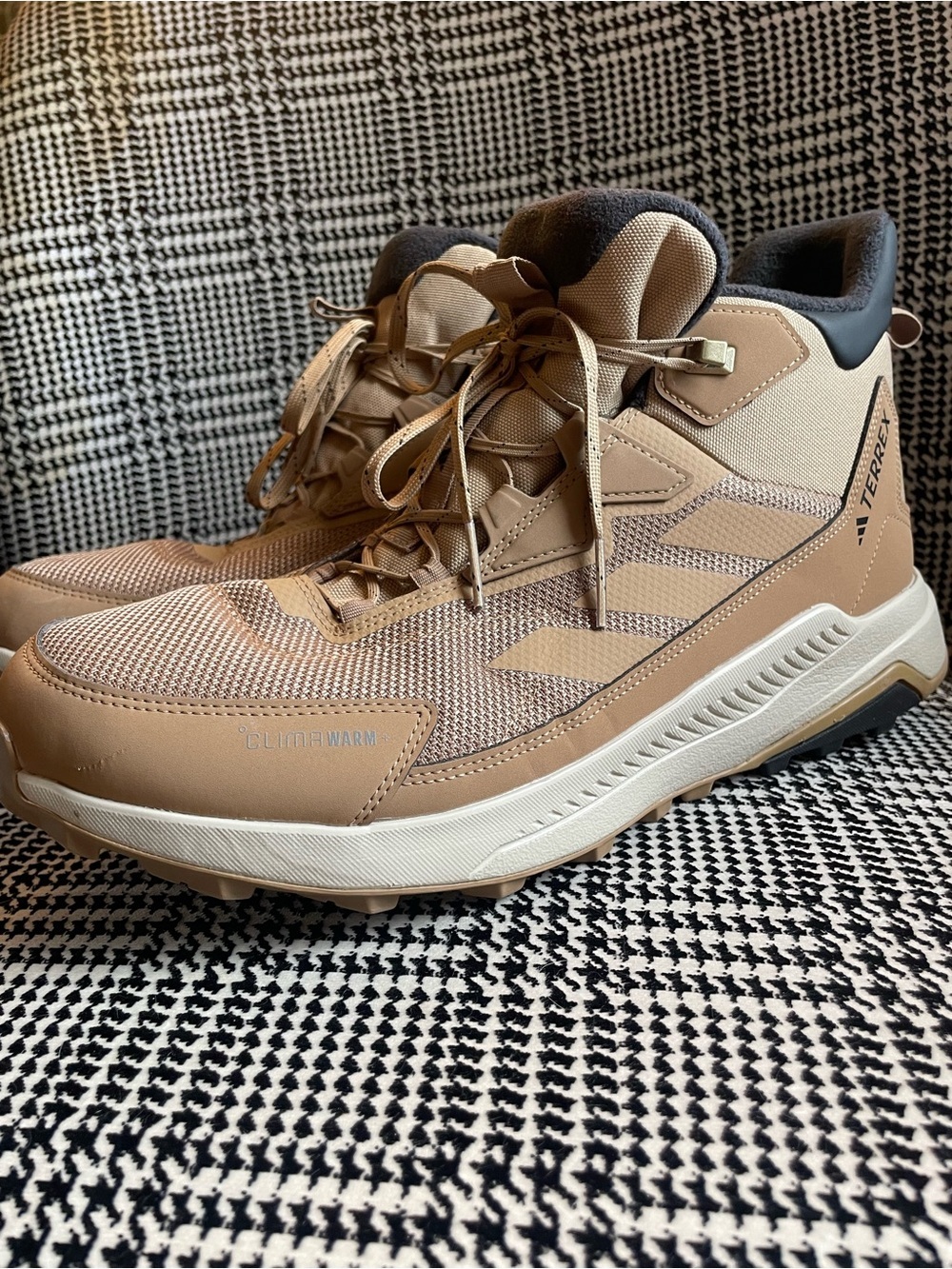 adidas Terrex Anylander Climawarm+ Hiking 'Cardboard' JS1431 US 12
